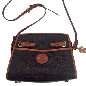 Vintage Dooney and Bourke Navy Crossbody